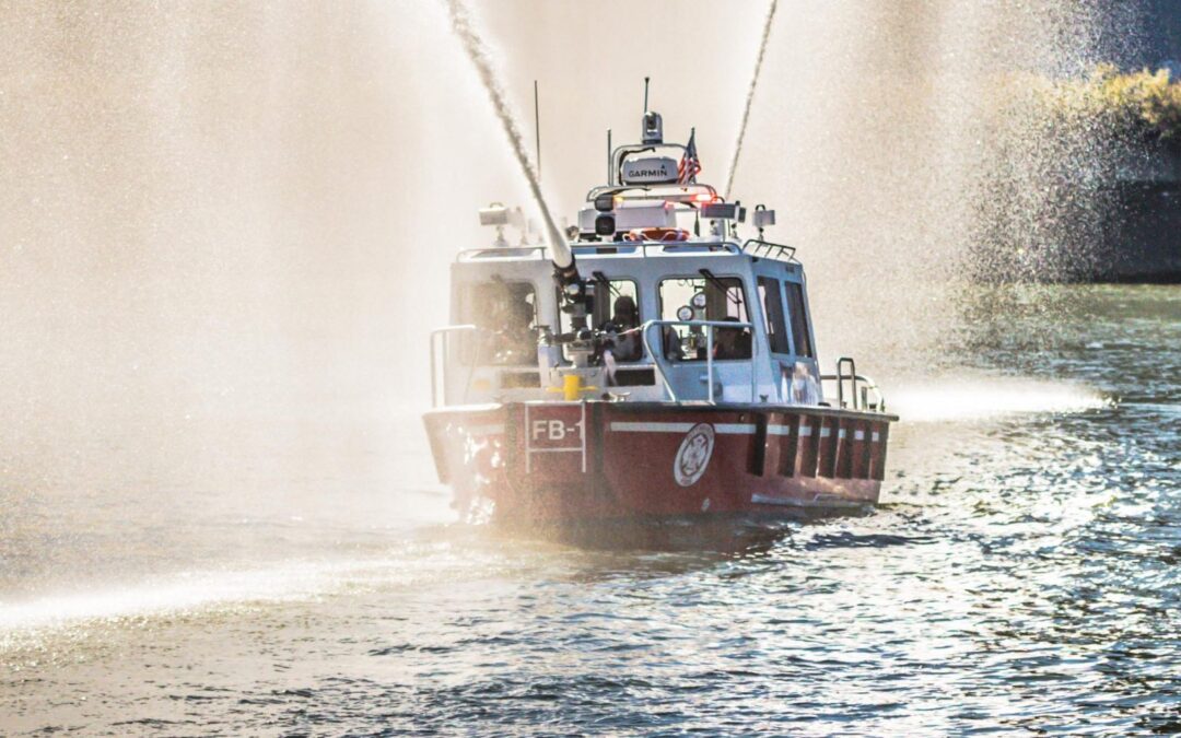 DEDICATION CEREMONY WELCOMES LAKE ASSAULT FIREBOAT TO THE CITY OF PITTSBURGH