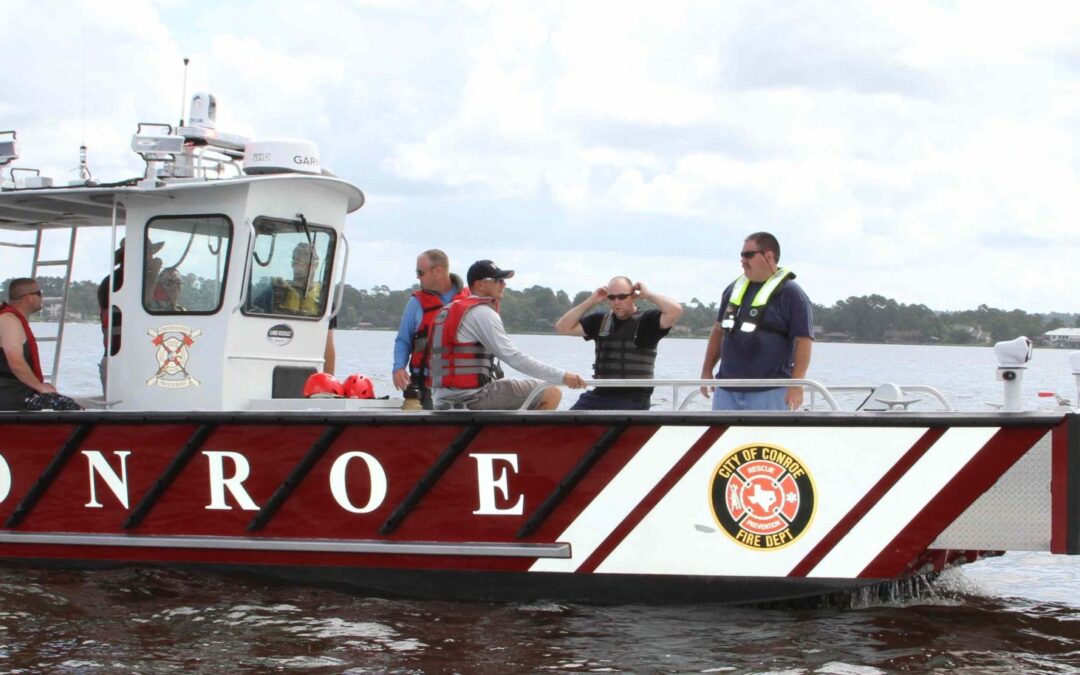 LAKE ASSAULT PLACES 28-FOOT FIREBOAT INTO SERVICE WITH THE CITY OF CONROE FIRE DEPARTMENT IN TEXAS