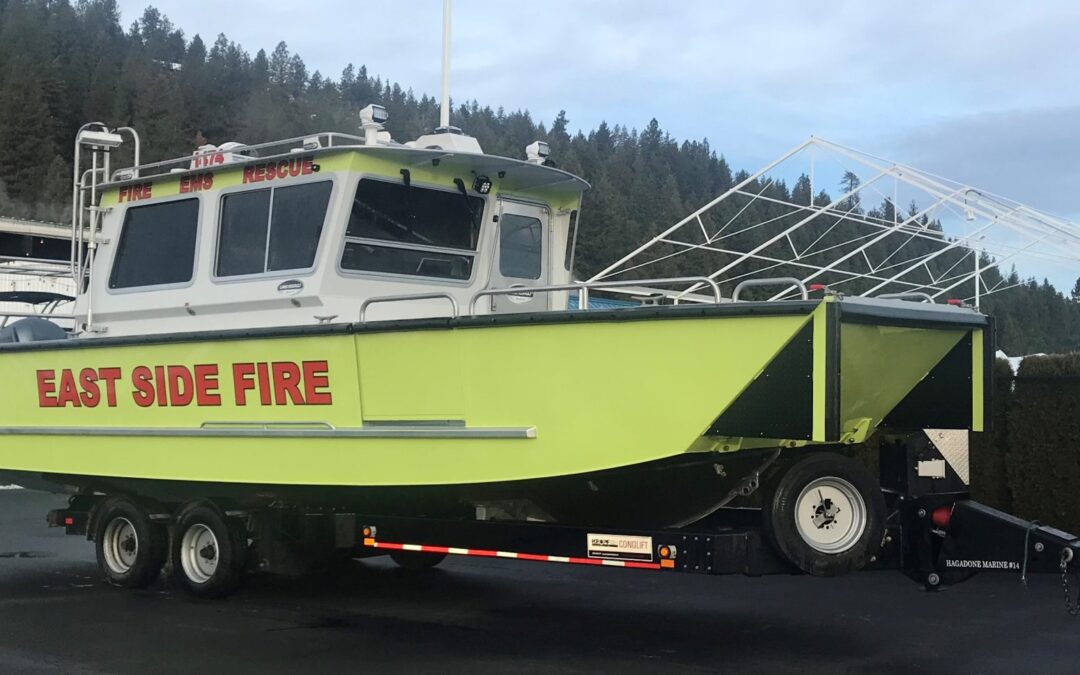 East Side Fire District Upgrades Water-Based Emergency Services with New Lake Assault Boats Fire Boat