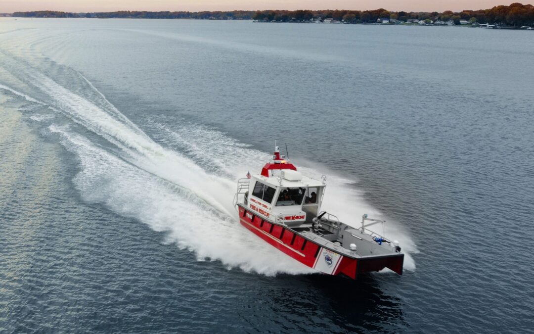 Lake Assault Boats Fire and Rescue Craft Delivered to Sherrills Ford-Terrell, NC Fire and Rescue Department