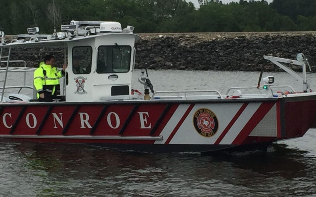 Fireboat Delivery to Conroe, TX